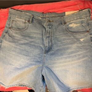 American Eagle Outfitters Light Blue Jean Shorts